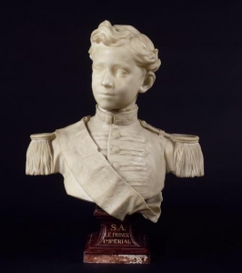 Jean–Baptiste Carpeaux, Bust of the Imperial Prince. Ajaccio, Musée Fesch