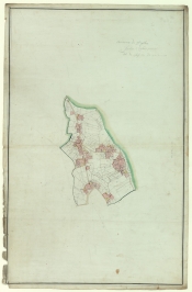 Mappa catastale del comune di Orco Feglino, localit Feglino (Savona). Torino, Archivio di Stato
