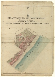 Mappa catastale del Comune di Loano (Savona)